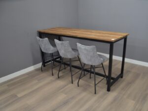 Teak bartafel 220 X 80 cm