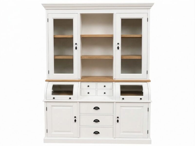 Bastiaan 150 cm - wit-eiken (1)