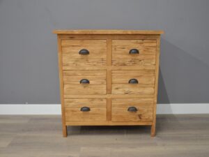 Teak ladekast 85 cm