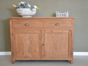 Teak dressoir 125 cm