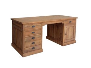 Teak Bureau 160 cm breed