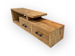 Teak tv meubel 175 cm -levels