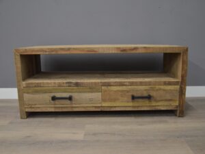 Tv meubel 130 cm 2 lade