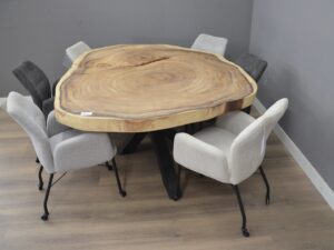 Suar boomstam schijf 160-190cm doorsnede- BT996
