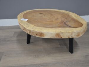 Ronde suar salontafel - 65- 75cm -BT142