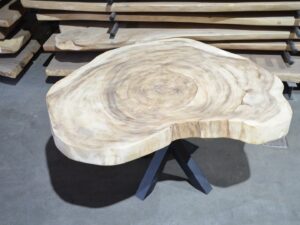 Suar boomstamtafel- 145- 150 cm-BT174