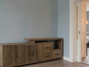 Teak dressoir 210 cm - levels