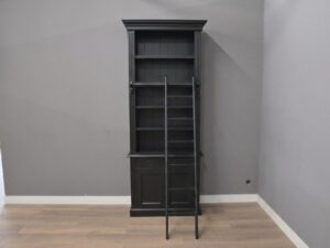 Zwarte boekenkast 100 cm