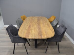 Deens ovale tafel mango 240 cm