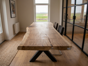 Suar boomstamtafel 300 cm-  BT192 - 3 m boomstamtafel