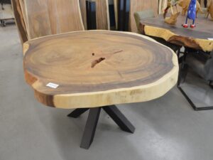 Suar boomstamtafel- 130- 140 cm-BT265