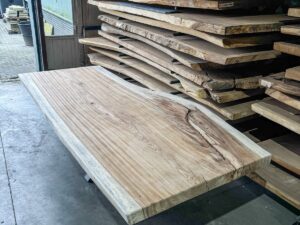 Massief Afzelia houten eettafel 313cm